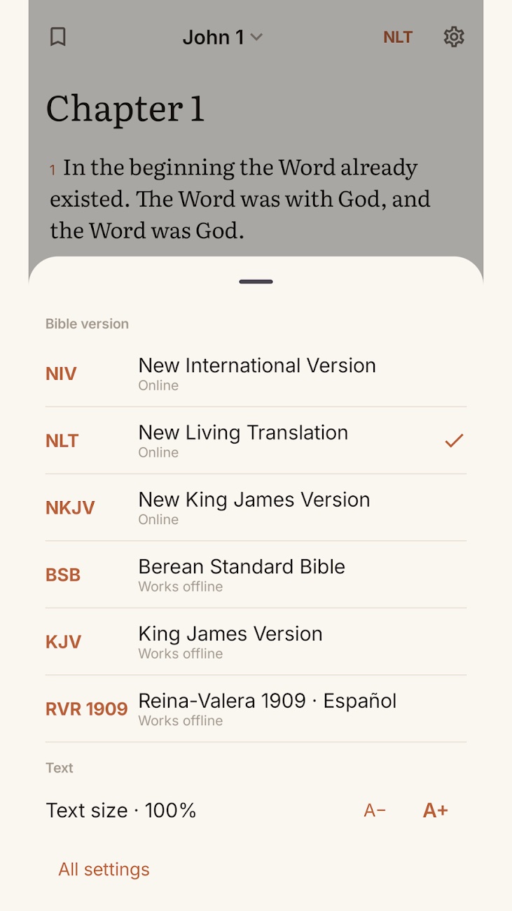 Faith Daily Bible screenshot